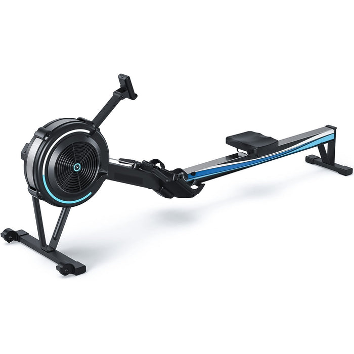 Adjustable Air Resistance Rowing Machine for Home with Ergonomic Comfort Seat and Performance Monitor