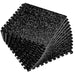 12 Pcs 48 Sq Ft Rubber Top Exercise Mats Interlocking Gym Flooring for Home Gym