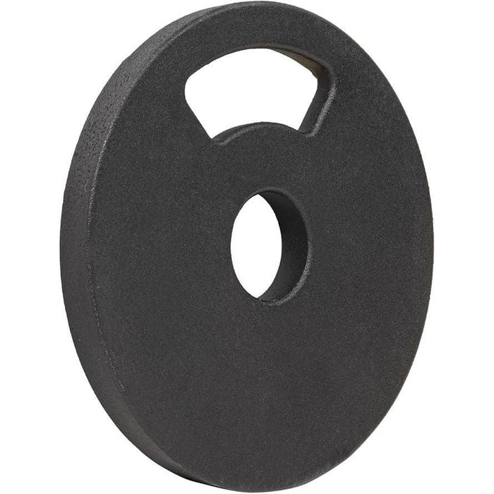2-Inch Olympic and 1-Inch Standard Cast Iron Weight Plate for Strength Training & Weightlifting, Multiple Weights Available