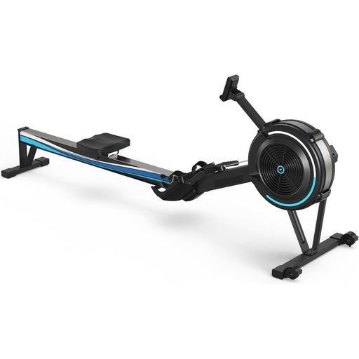 Adjustable Air Resistance Rowing Machine for Home with Ergonomic Comfort Seat and Performance Monitor