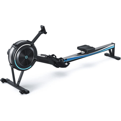 Adjustable Air Resistance Rowing Machine for Home with Ergonomic Comfort Seat and Performance Monitor