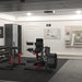 Adjustable Leg Extension & Curl Machine for Thigh Workout Plate Loaded