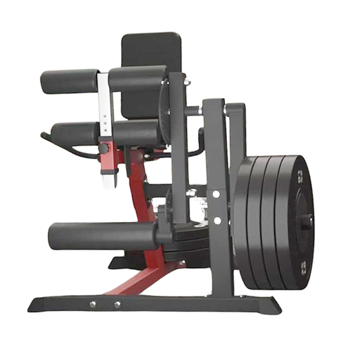 Adjustable Leg Extension & Curl Machine for Thigh Workout Plate Loaded
