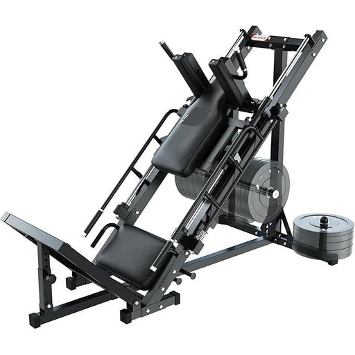 Adjustable Leg Press & Hack Squat Machine for Home Gym with Weight Storage