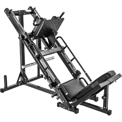 Adjustable Leg Press & Hack Squat Machine for Home Gym with Weight Storage