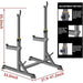 Adjustable Squat Rack Multi-Function Barbell Rack for Home Gym Workout
