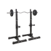 Adjustable Squat Rack Pair Steel Bench Press Rack 550lbs Max Load for Home Gym