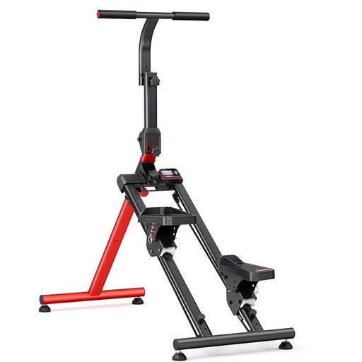 Adjustable Stair Stepper with 3 Workout Modes Folding Cardio Stair Master with Adjustable Handlebar