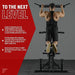 Assisted Pull Up Machine 600LBS Leverage Chin and Dip Machine 4 in 1 Plate Loaded for Home Gym