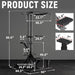Assisted Pull Up Machine 600LBS Leverage Chin and Dip Machine 4 in 1 Plate Loaded for Home Gym