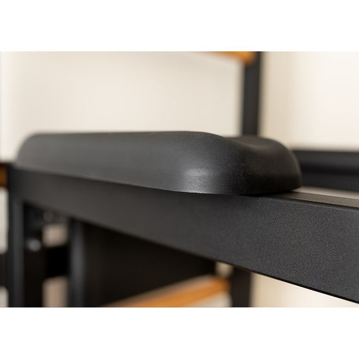 BenchK Series 7 722 Black Stall Bar for Home With Pull-up Bar and Dip Station