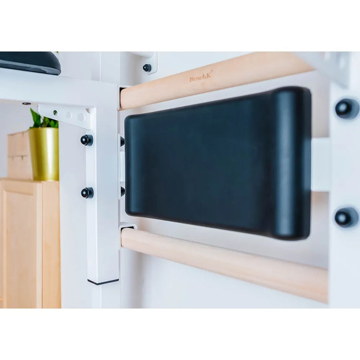 BenchK Series 7 722 Black Stall Bar for Home With Pull-up Bar and Dip Station
