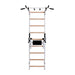 BenchK Series 7 722 Black Stall Bar for Home With Pull-up Bar and Dip Station