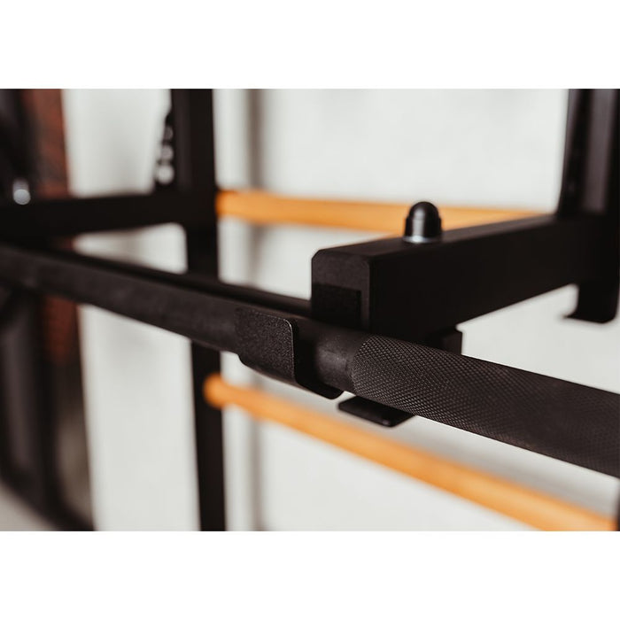 BenchK Series 7 732 Fitness Black Stall Bar for Home Room Gym