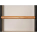 BenchK Series 7 732 Fitness Black Stall Bar for Home Room Gym
