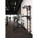 BenchK Series 7 732 Fitness Black Stall Bar for Home Room Gym