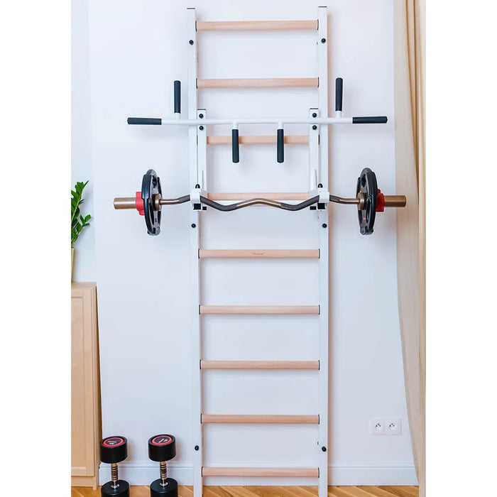 BenchK Series 7 732 Fitness Black Stall Bar for Home Room Gym
