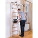 BenchK Series 7 732 Fitness Black Stall Bar for Home Room Gym