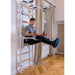 BenchK Series 7 732 Fitness Black Stall Bar for Home Room Gym