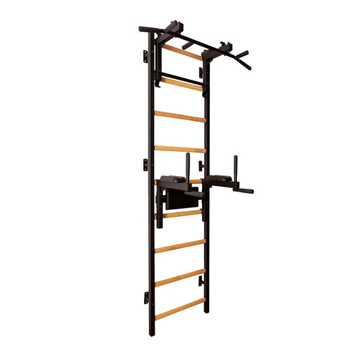 BenchK Series 7 732 Fitness Black Stall Bar for Home Room Gym