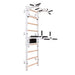 BenchK Series 7 732 Fitness Black Stall Bar for Home Room Gym