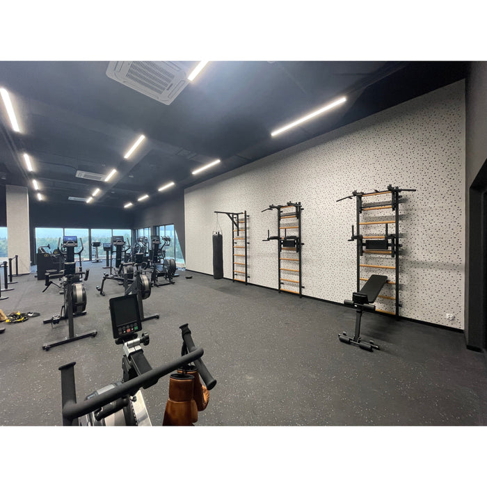 BenchK Series 7 733 Luxury Wall Bar for Home Gym and Personal Studio