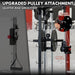 Cable Crossover Machine Functional Trainer with Adjustable Pulley System for LAT Pulldowns and Cable Row
