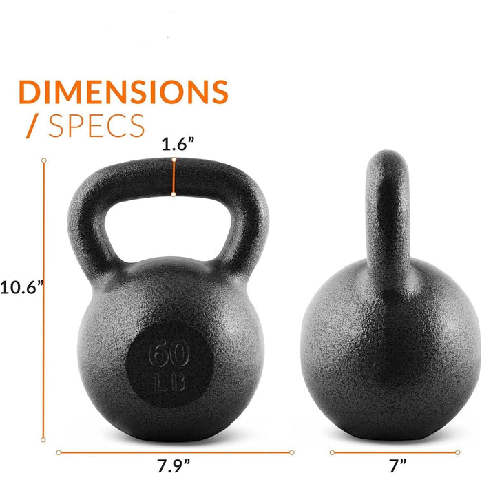 Cast Iron Kettlebell 60 Lbs