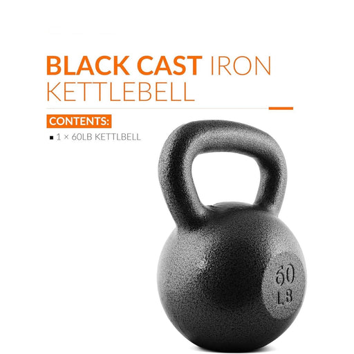 Cast Iron Kettlebell 60 Lbs