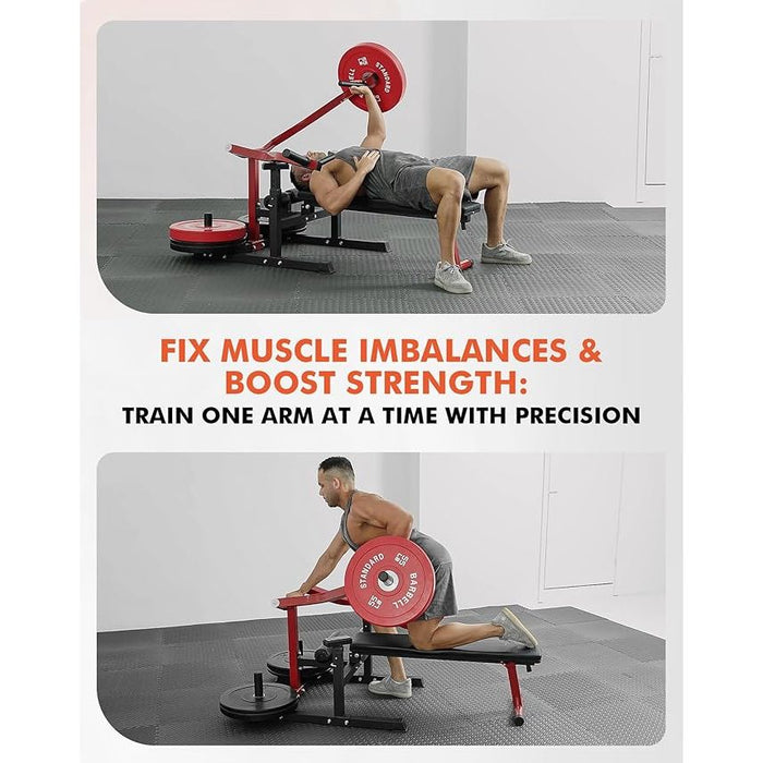 Chest Press Machine 1050LBS with Independent Converging Arms for Chest & Shoulder Workouts