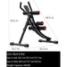 Core & Abdominal Trainers AB Workout Machine for Home Gym Strength Training Ab Cruncher Foldable Fitness Equipment