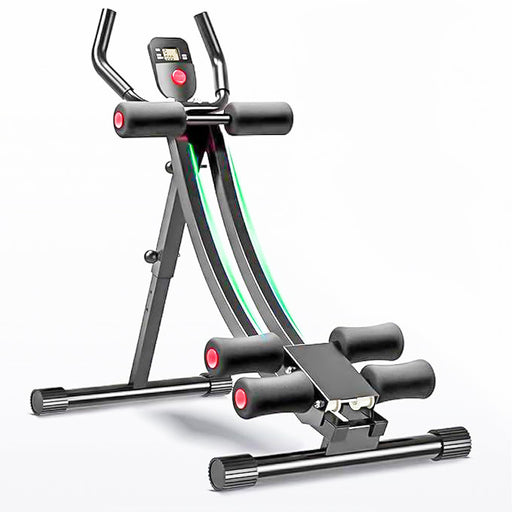 Core & Abdominal Trainers AB Workout Machine for Home Gym Strength Training Ab Cruncher Foldable Fitness Equipment