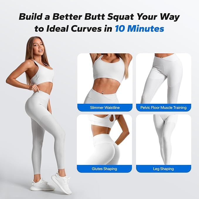 Deep Squat Machine Adjustable Glutes Trainer for Core & Leg Exercise at Home Gym