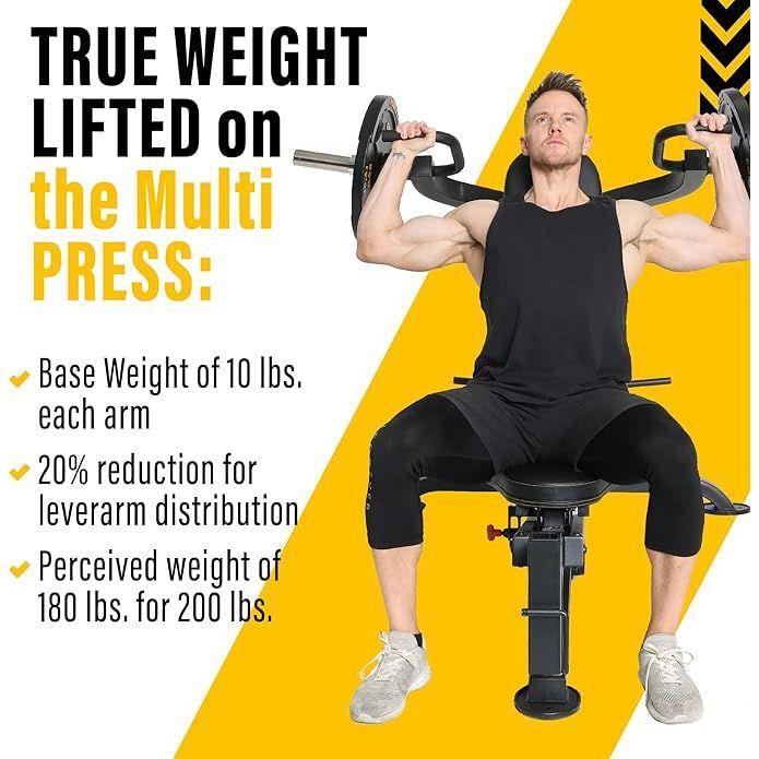 Fitness Workbench Multi Press Adjustable Gym Equipment for Home