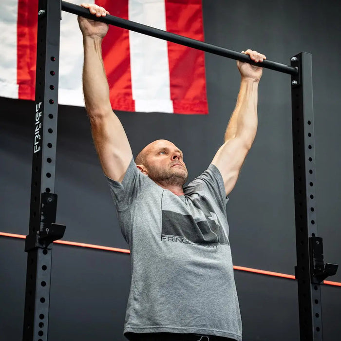 Fringe Sport Garage Series Squat Rack Pull Up Bar