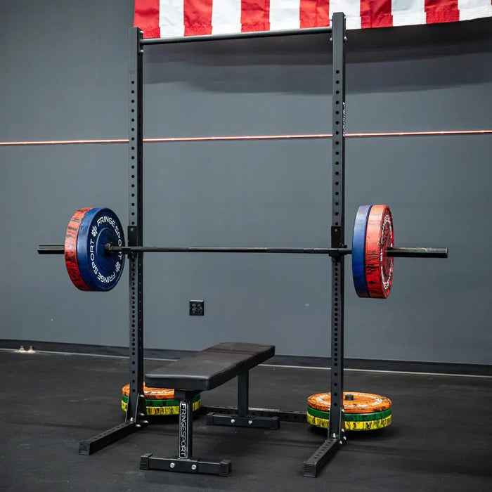 Fringe Sport Garage Series Squat Rack Pull Up Bar