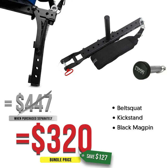 Fringe Sport Mammoth Belt Squat (With Free Belt) Home Gym Equipment