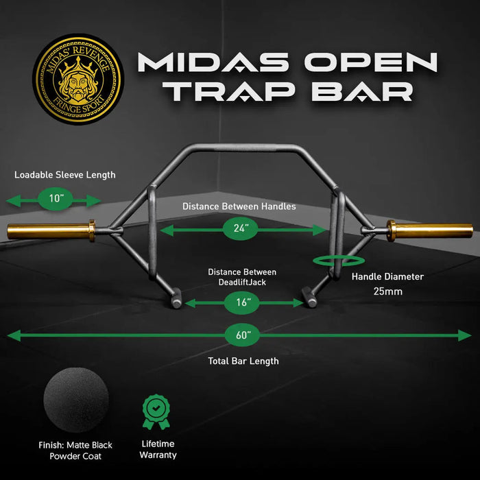 Fringe Sport Midas Open Trap Bar