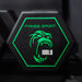 Fringe Sport Silverback Rubber Coated Dumbbells