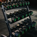 Fringe Sport Silverback Rubber Coated Dumbbells
