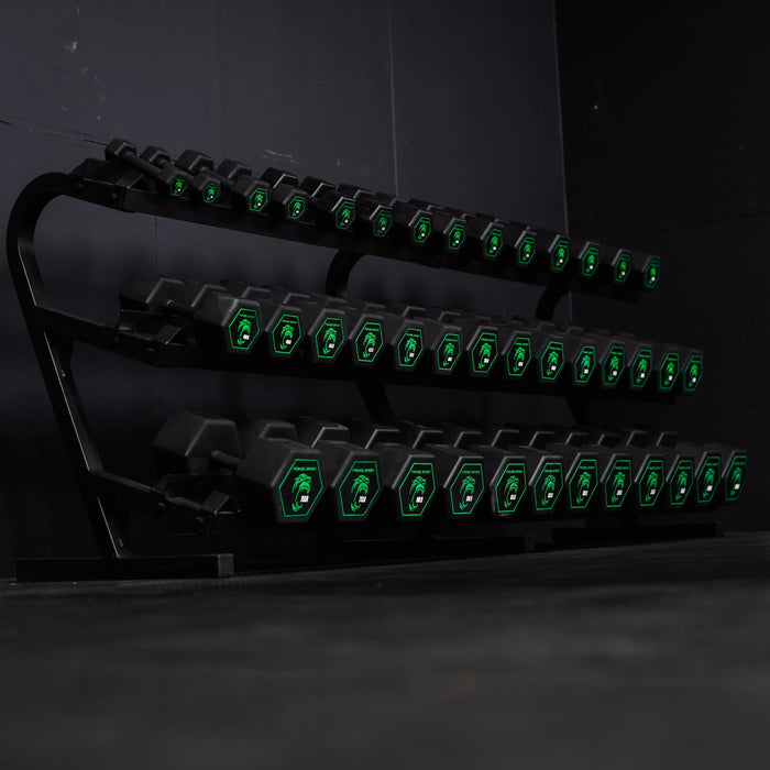 Fringe Sport Silverback Rubber Coated Dumbbells