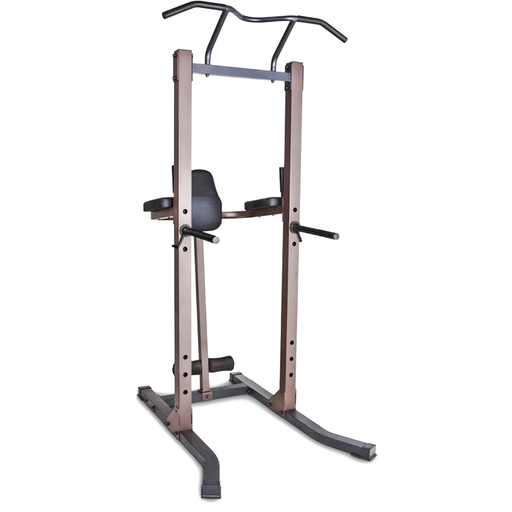 Heavy Duty Home Gym System for Bodybuilding and Strength Training with Squat Rack and Power Tower