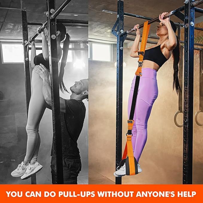 Heavy Duty Pull Up Assistance Bands with Adjustable Weight/Size for Strength Training