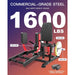 Hip Adduction Abduction Machine with 6 Levels Gear System for Inner and Outer Thigh Workout