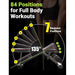 Incline Decline Flat Utility Workout Foldable Bench Press Bench of Home Gym Strength Training