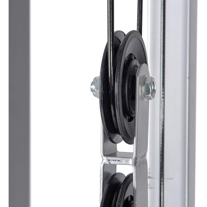 LAT Pull Down Machine Low Row Cable Fitness Exercise Body Workout Strength Training Bar Machine