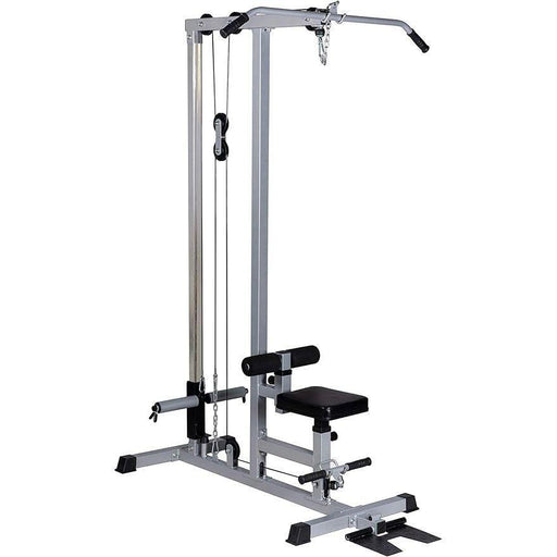 LAT Pull Down Machine Low Row Cable Fitness Exercise Body Workout Strength Training Bar Machine