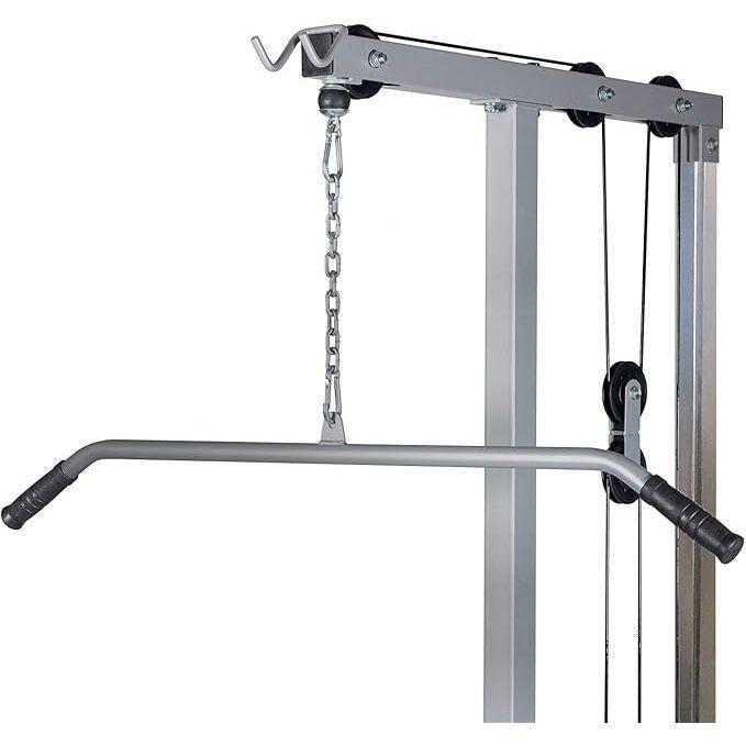 LAT Pull Down Machine Low Row Cable Fitness Exercise Body Workout Strength Training Bar Machine