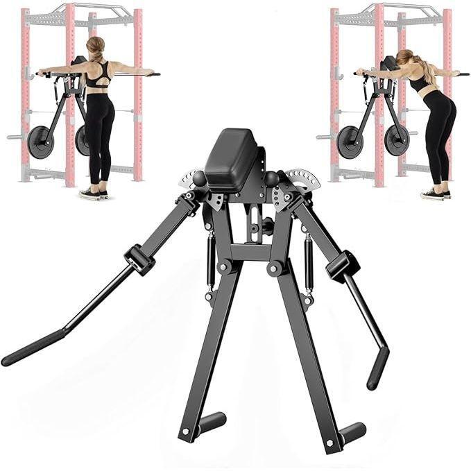 Lateral Raise & Chest Fly Attachment for Power Rack Cage, Upper Body Strength Training