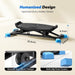 Mini Stair Stepper with Resistance Bands and Extended Step Range Full Body Cardio Equipment